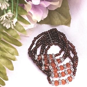 Multi Strand Bead Bracelet